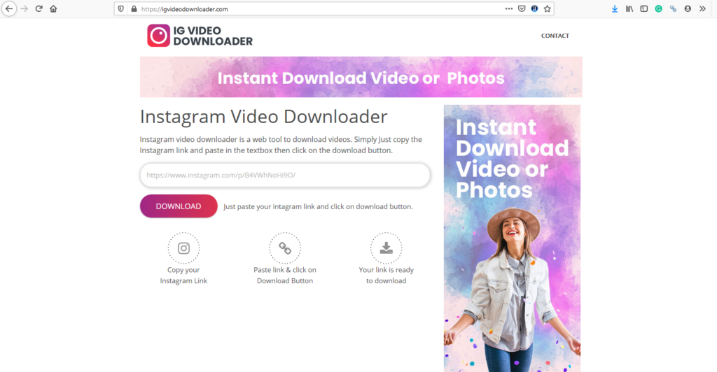 IG Video Downloader