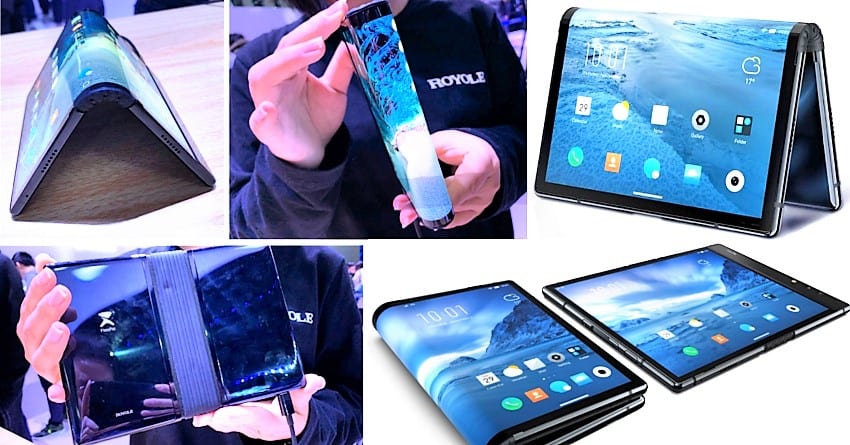 upcoming foldable smartphones