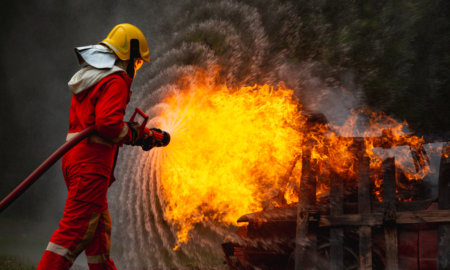 Flame-resistant fabric Materials for fireproof Garments