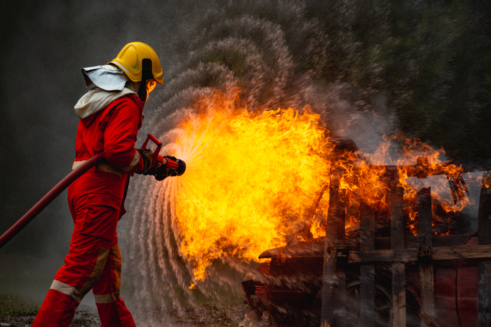 Flame-resistant fabric Materials for fireproof Garments