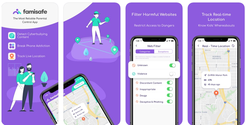 Famisafe - Best Parental control app