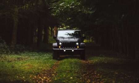 Jeep Wrangler LED headlights