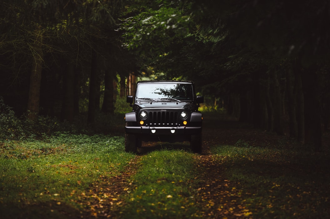 Jeep Wrangler LED headlights