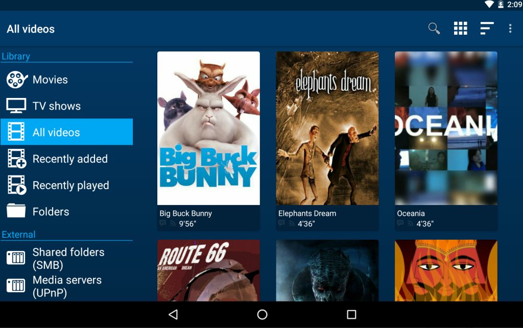 Archos Video Player a media Player for android tv free