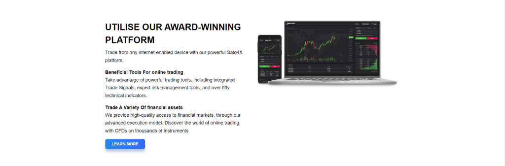 trading tools provided by Sato4X 