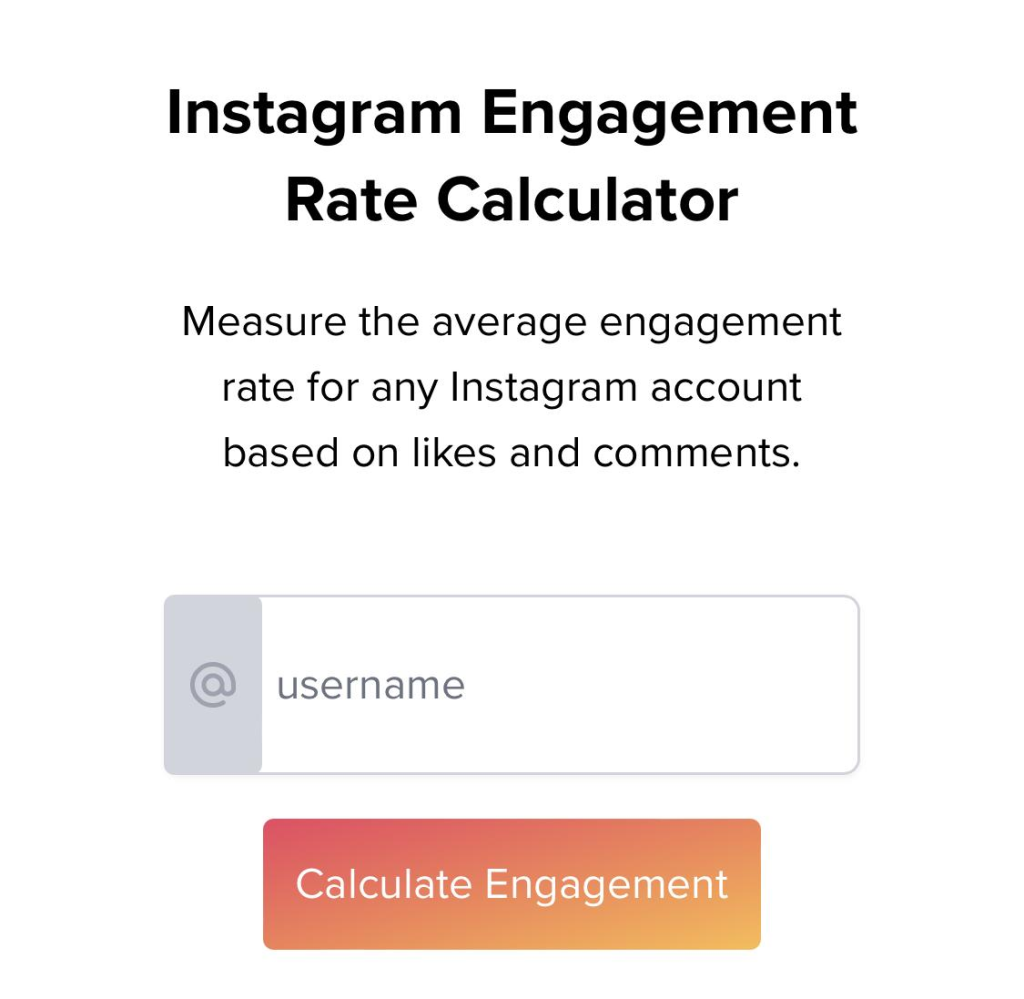 Best Instagram Engagement Rate Calculators