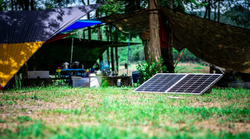 portable solar panels for camping