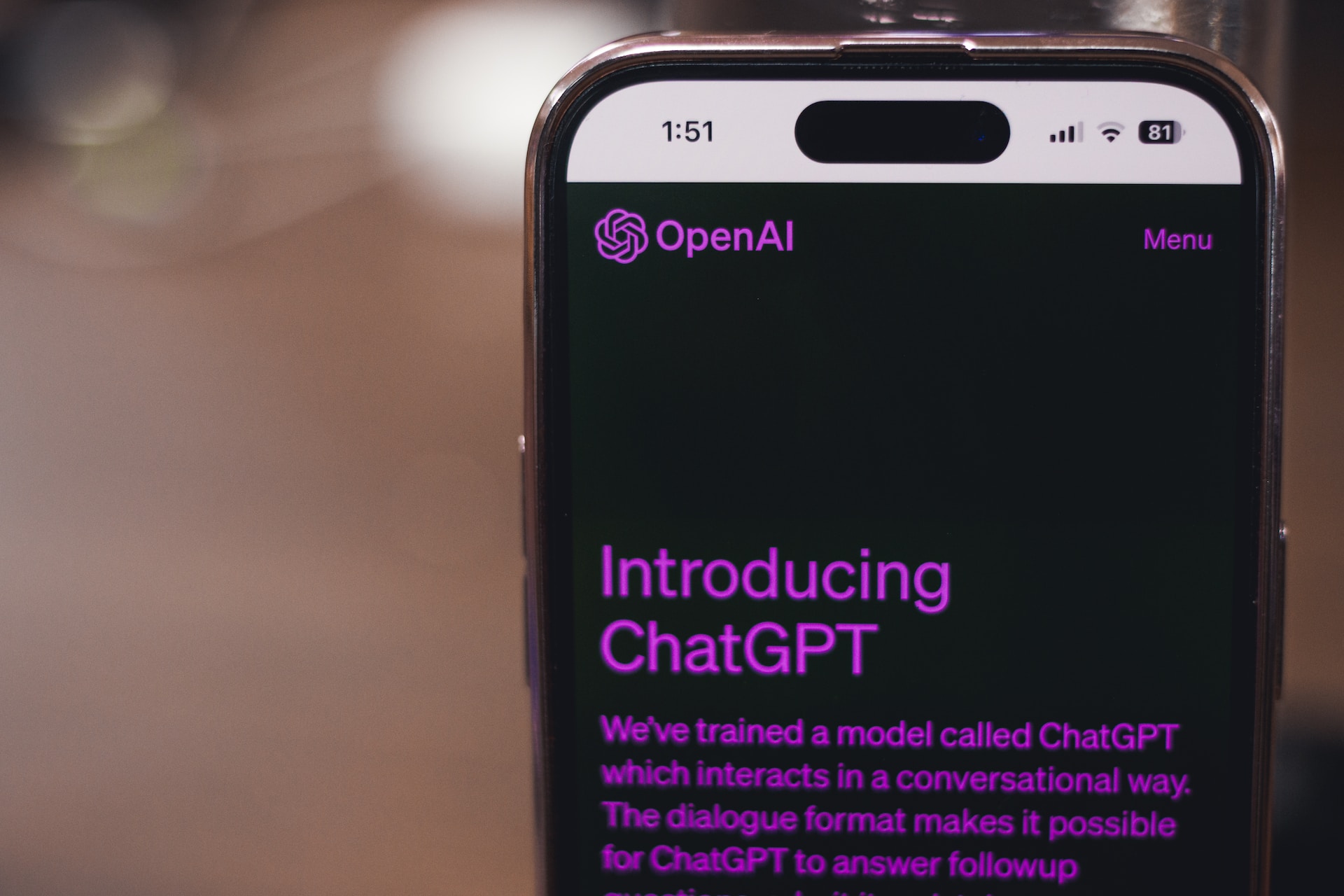 ChatGPT App" Now Available for iPhone and Android Users