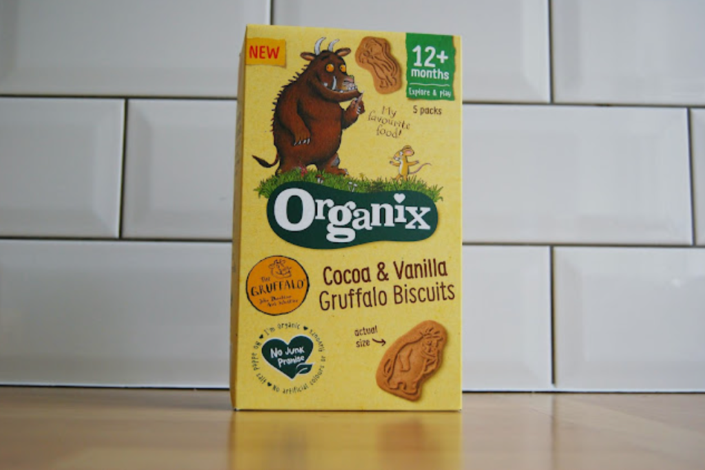 Organix Gruffalo Biscuits Cocoa & Vanilla