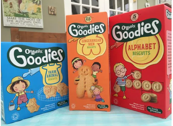 Organix Goodies Organic Alphabet Biscuits