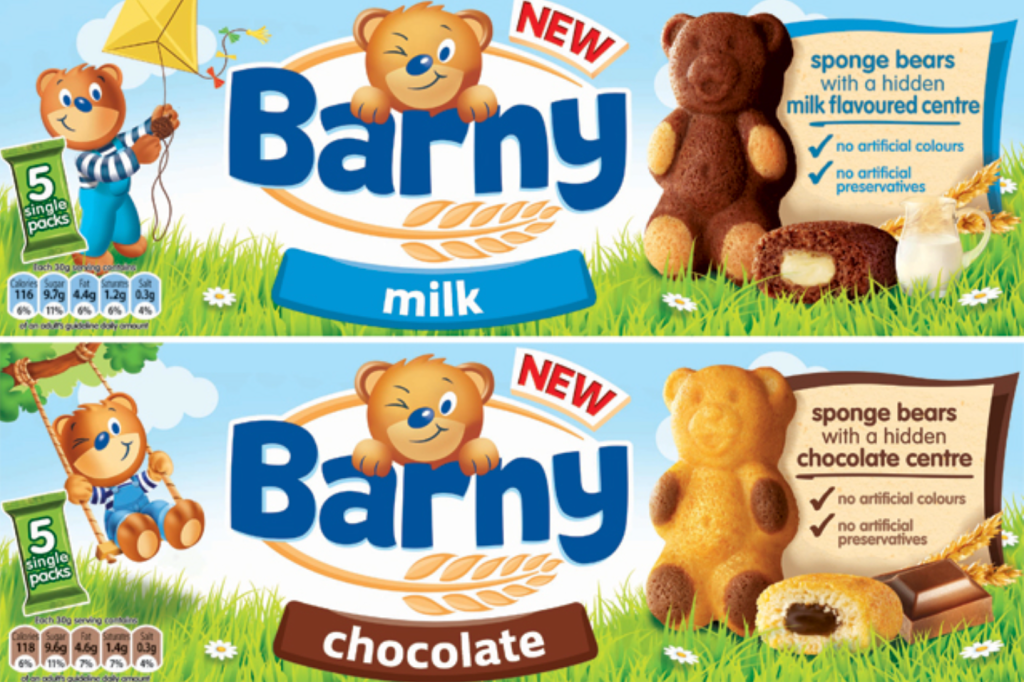 Barny Milk Bear Biscuits