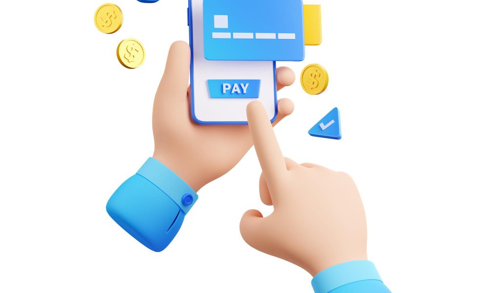 Smart pay. Регулярные покупки. Wallet 3d. Cashless PNG.