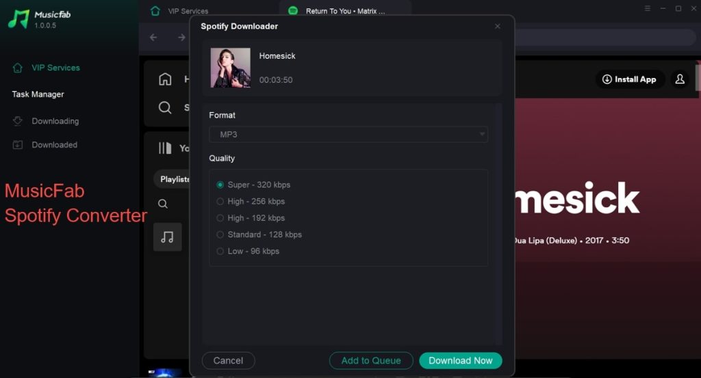 Convert Spotify to MP3