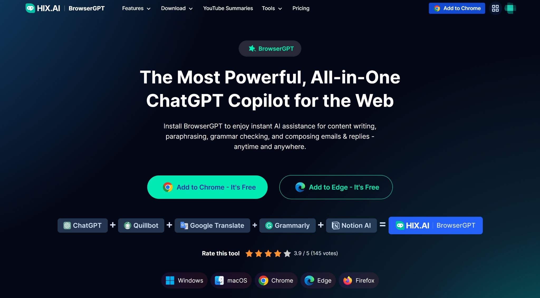 BrowserGPT ChatGPT Chrome Extension