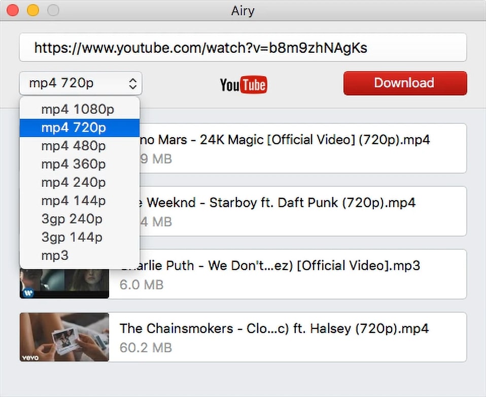 Airy Youtube Downloader