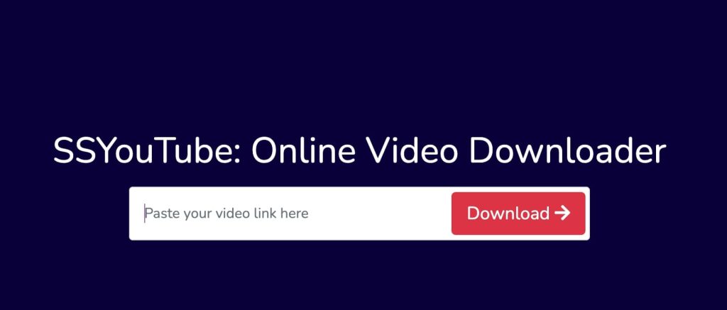 SSYoutube Online Video Downloader