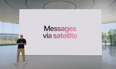 Apple's Satellite SMS