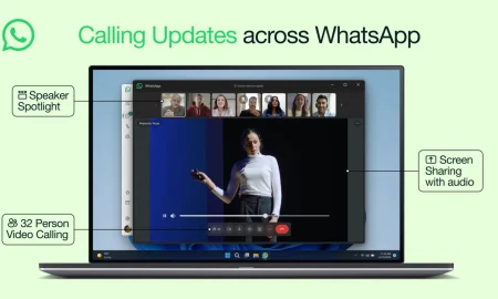 WhatsApp Video Call Features