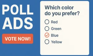Running Poll Ads