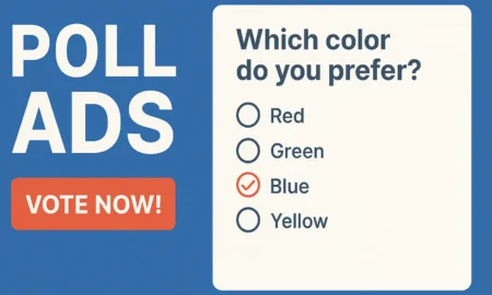 Running Poll Ads
