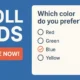 Running Poll Ads