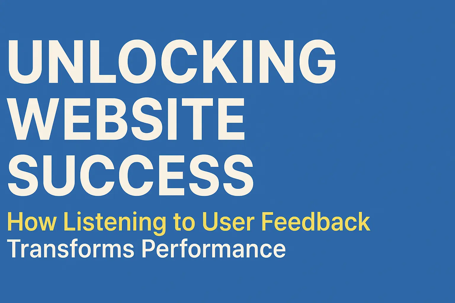 Unlocking Website Success