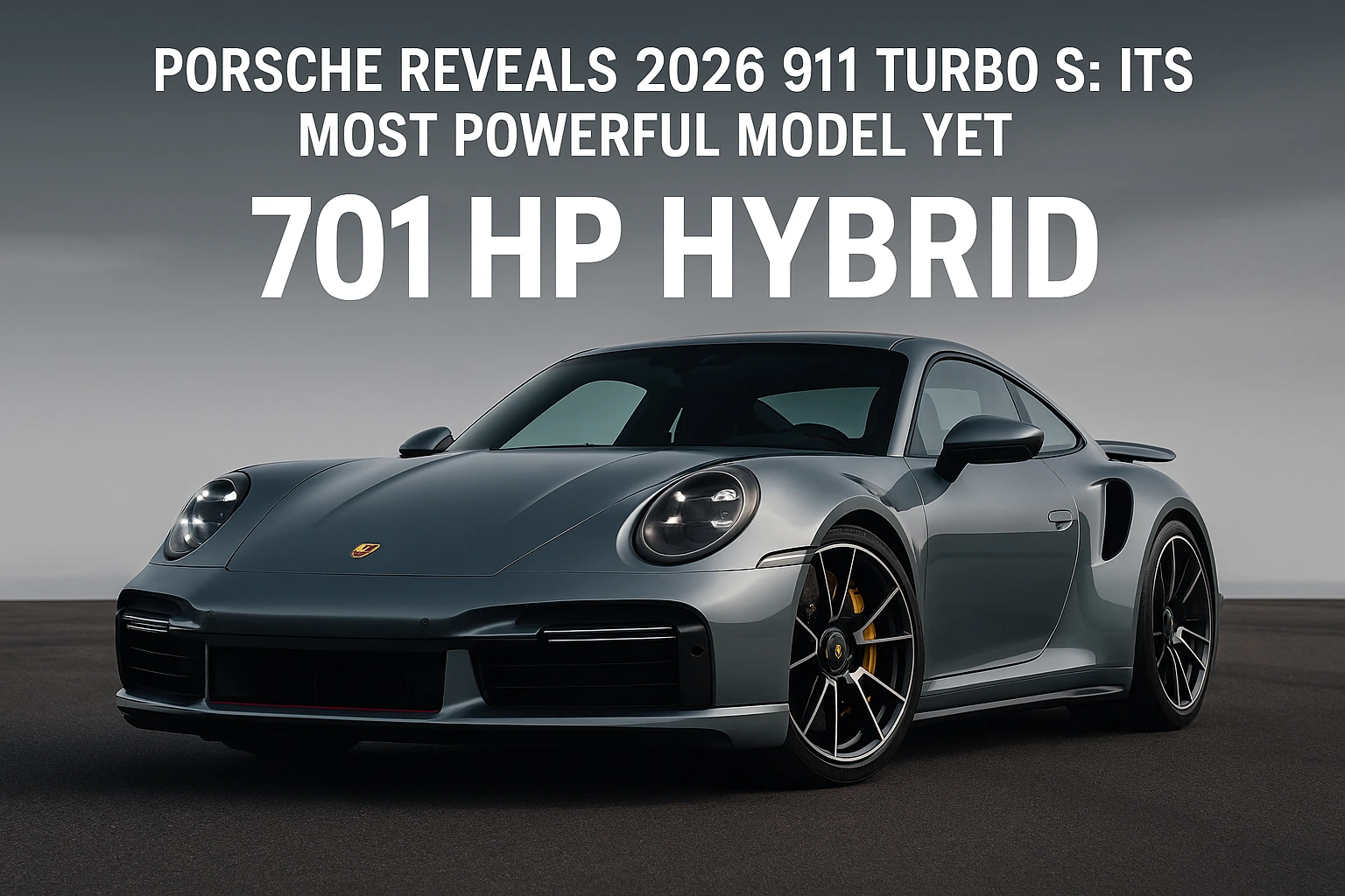 Porsche Reveals 2026 911 Turbo S